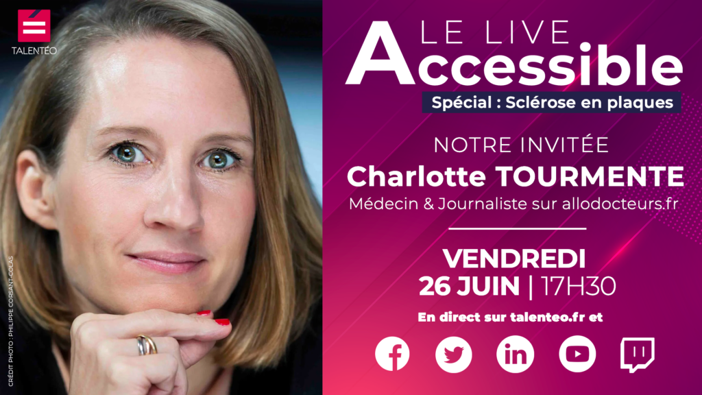 Live Accessible : Invité Charlotte Tourmente