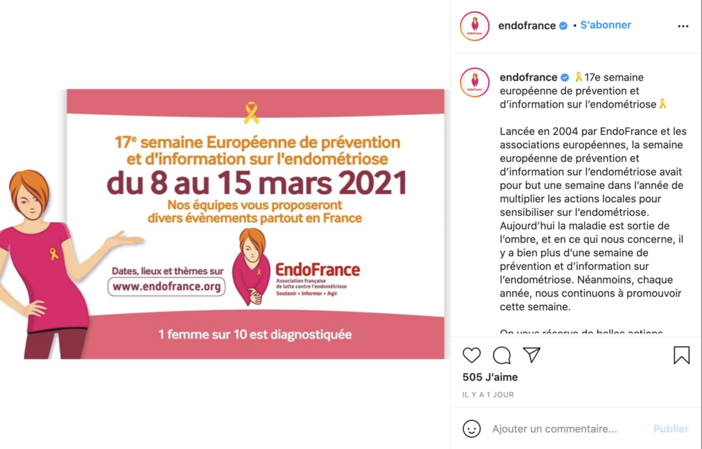 instagram endo france