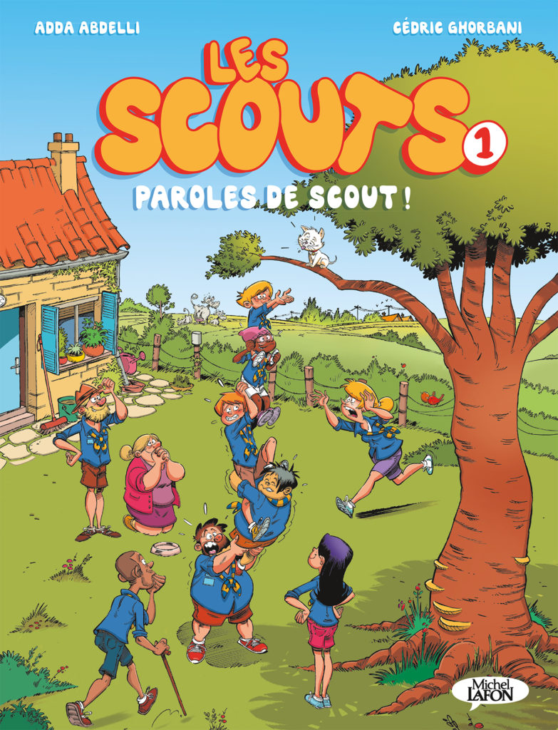Dans les vestiaires du scoutisme : découvrez la première BD d'Adda Abdelli !