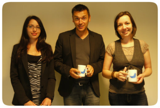 Photo de la Talentéo Team : Coraline De Garcia, Stéphane Rivière et Caroline Vincelet