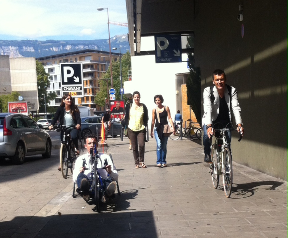 Mois de l’Accessibilité de Grenoble: tous en selle avec Talentéo pour le 1er Vélotour 100% accessible!