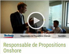 Nouvelle page : lien vers la vidéo métier : Responsable de Propositions Onshore