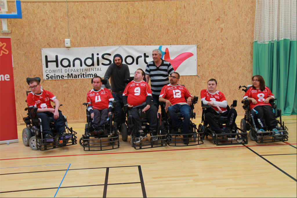 Handisport: Kevin Lefebvre présente le foot fauteuil!