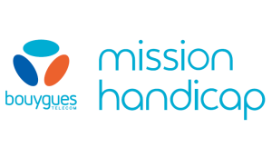 Logo de la Mission Handicap de Bouygues Telecom