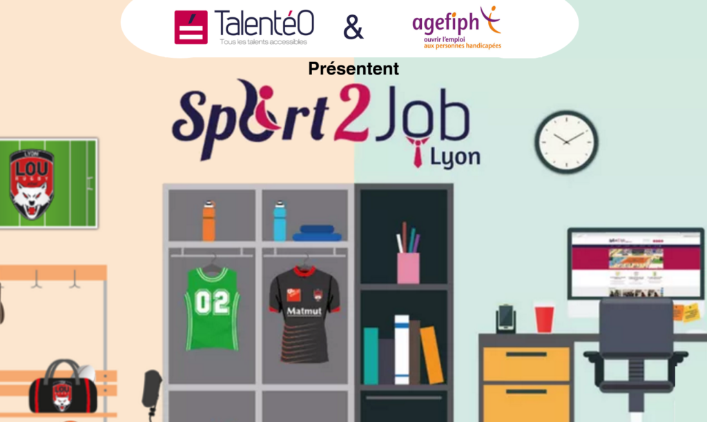 Talentéo Agefiph présentent : Sport2job Lyon.