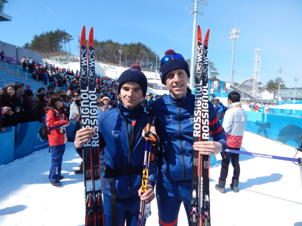 Thomas Dubois et son Guide Bastien Sauvage