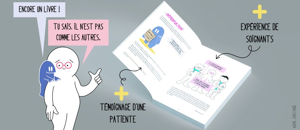 Coup de coeur du public des Talentéo Awards 2023 Ink_douleur pour son livre Vivre avec une douleur chronique