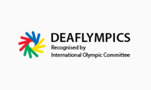 Logo des Deaflympics