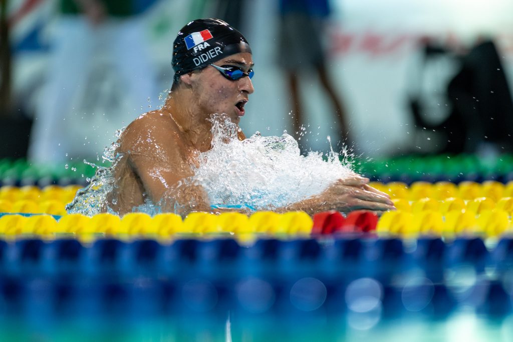 Le nageur Ugo DIDIER aux mondiaux 2022