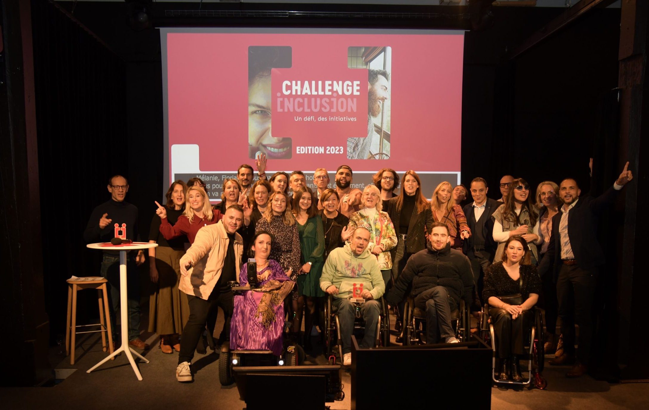 Challenge inclusion 2023 photo de groupe