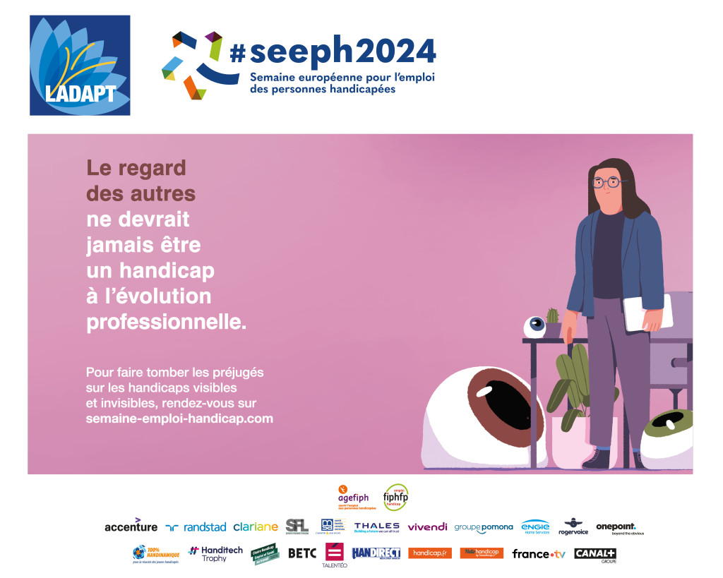 Le regard des autres ne devrait jamais être un handicap à l'évolution professionnelle. Pour faire tomber les préjugés sur les handicaps visibles et invisibles, rendez-vous sur semaine-emploi-handicap.com